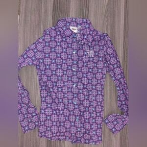 Cruel Girls Snap Down Size 8 Shirt